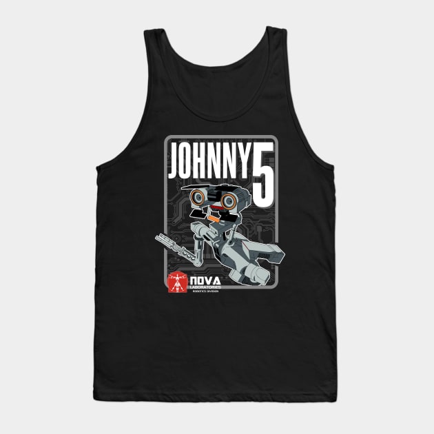 Nova Laboratories Johnny Five Tank Top by Meta Cortex